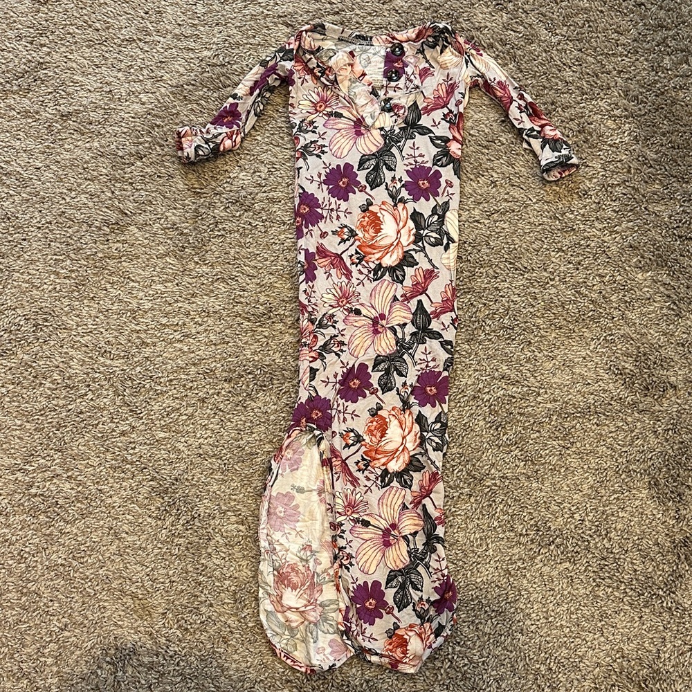 NB Gigi & Max Floral Gown